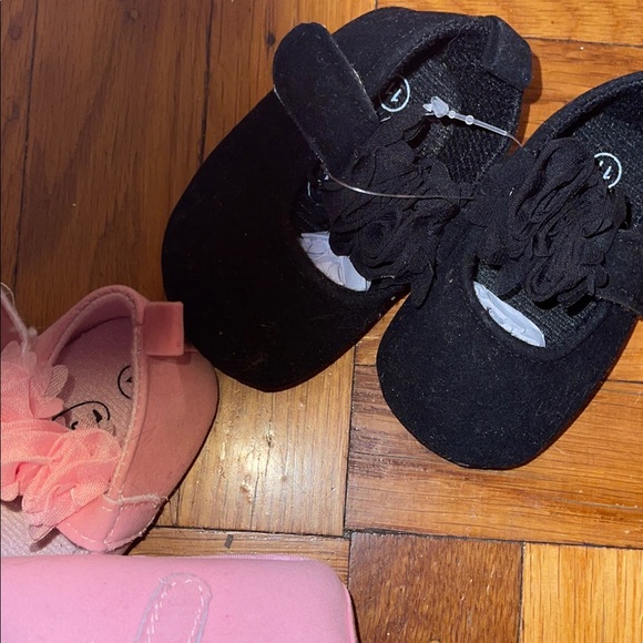 Pink and Black Kids Shoes Set - Picture 3 of 3